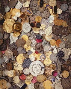 Historische medailles, munten en insignes, 1600-1900 door English School
