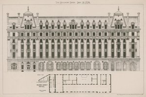 Holborn Viaduct Hotel, Londen door English School