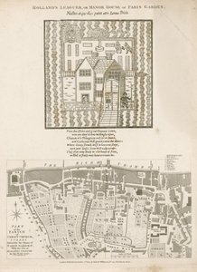 Hollands Leaguer, of Manor House van Paris Garden, Christ Church, Surrey door English School