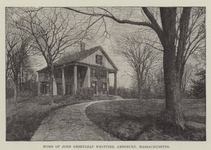 Huis van John Greenleaf Whittier, Amesbury, Massachusetts