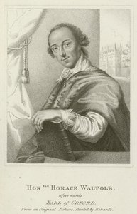 Eerwaarde Horace Walpole, later Graaf van Orford door English School