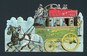 Paard-en-wagen Londense bus