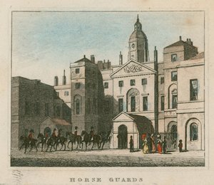 Horse Guards door English School