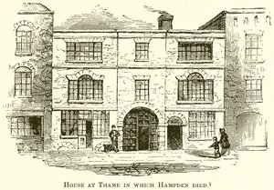 Huis in Thame waar Hampden stierf