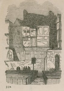 Huis in Long Lane, West Smithfield door English School