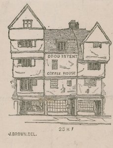 Huis in Long Lane, West Smithfield door English School