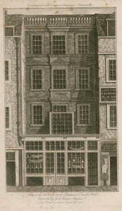 Huis in de Old Bailey, ooit de residentie van Jonathan Wild door English School