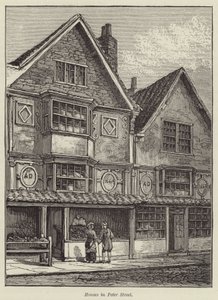 Huizen in Peter Street door English School