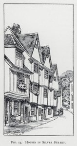 Huizen in Silver Street door English School