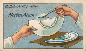 Hoe gebroken porselein repareren (chromolitho)