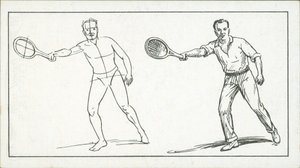 Hoe te schetsen: Figuur die tennis speelt