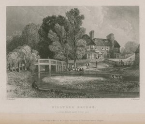 Hughes veerboot over de rivier de Lea door English School