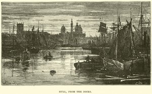 Hull, vanaf de dokken door English School