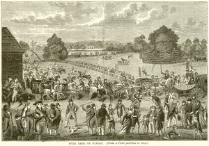 Hyde Park op Zondag door English School