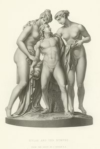 Hylas en de Nimfen door English School