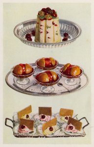 IJspudding; Peches Melba; Roomijs