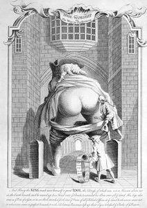 Afgoderij of de Weg naar Voorkeur, 1740 door English School
