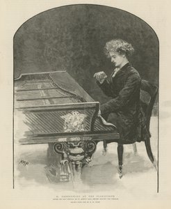 Ignacy Jan Paderewski door English School