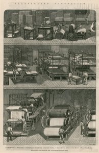 Geïllustreerde Journalistiek: Machines voor het drukken van de Illustrated London News door English School