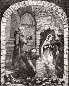 Illustratie naar George Cruikshank voor 