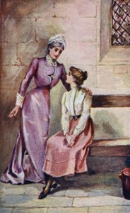 Illustratie voor A World of Girls door L T Meade