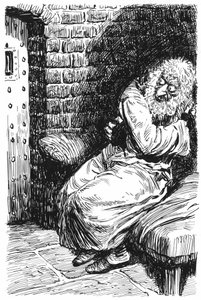 Illustratie voor Oliver Twist door Charles Dickens door English School