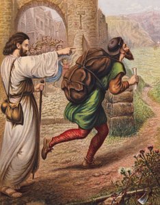 Illustratie voor De Christenreis van John Bunyan