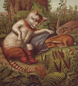 Illustratie voor De Gelaarsde Kat
