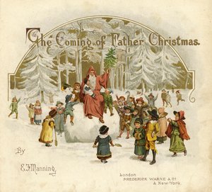 Illustratie voor De Komst van de Kerstman door English School