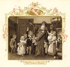 Illustratie voor De Komst van de Kerstman door English School