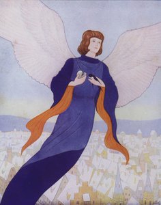 Illustratie voor De Gelukkige Prins van Oscar Wilde