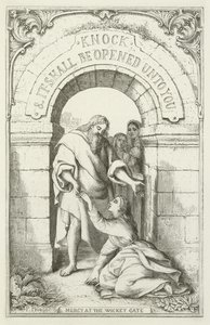 Illustratie voor De Pelgrimsreis van John Bunyan door English School