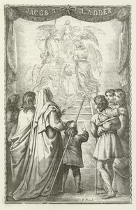 Illustratie voor De Pelgrimsreis van John Bunyan door English School