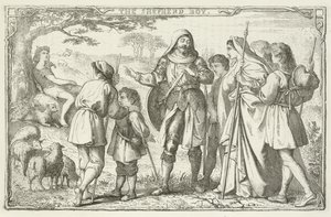 Illustratie voor De Pelgrimsreis van John Bunyan