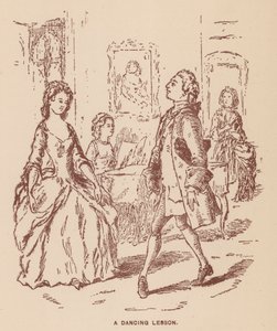 Illustratie voor The Virginians door Thackeray