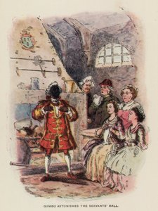 Illustratie voor The Virginians door Thackeray