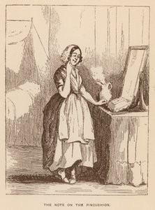 Illustratie voor Vanity Fair door Thackeray door English School
