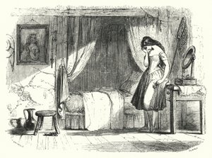 Illustratie voor het Ballet, Ondine of De Naiad (gravure) door English School