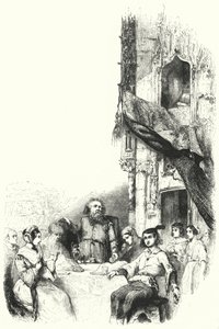 Illustratie voor de opera La Juive door Fromental Halevy (gravure) door English School