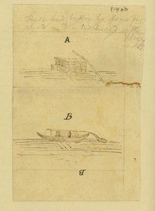 Illustratie uit brieven geschreven tijdens een reis naar de westelijke delen van de Verenigde Staten..., door Elias Fordham Pym, 1818 door English School