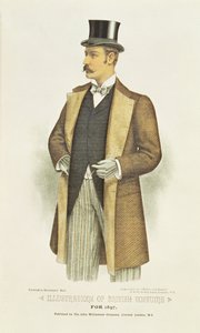 Illustratie van Britse Kleding, uitgegeven door de John Williamson Company Ltd, 1897