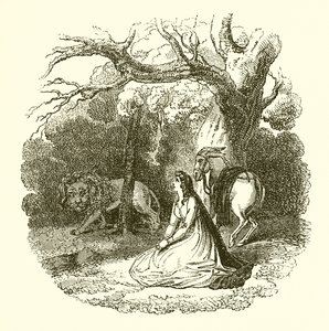 Illustratie van de Faery Queene door English School