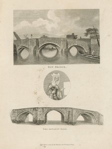 Illustraties die de Bow Bridge afbeelden