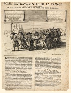 Verbeelde dood van koning Willem III door English School