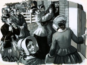 In 1848 organiseerde Elizabeth Cady Stanton een suffragettebijeenkomst in New York