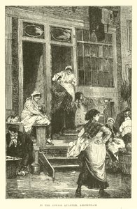 In de Joodse wijk, Amsterdam door English School