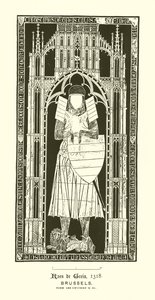 Ingesneden plaat (gravure) door English School