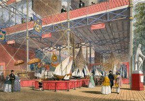 India, Nr. 3, Grote Tentoonstelling, 1851
