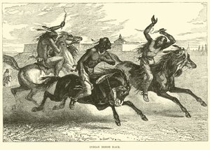 Indiaanse paardenrace