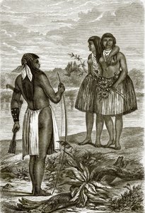 Indianen van de Rio Colorado door English School
